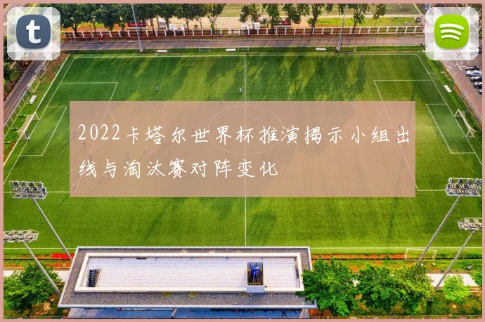 2022卡塔尔世界杯推演揭示小组出线与淘汰赛对阵变化
