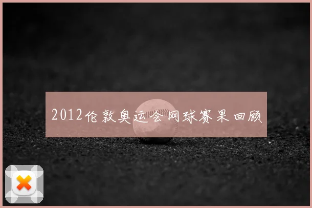 2012伦敦奥运会网球赛果回顾